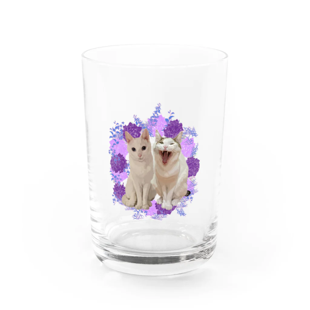 sasa9"のうちの子グッズ Water Glass :front