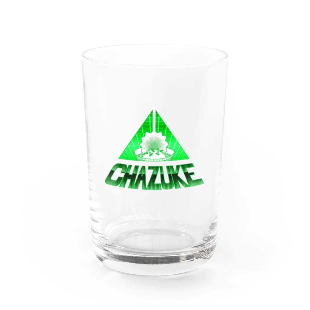 小佐々商店のサイバー茶漬け Water Glass :front