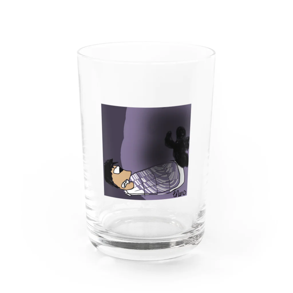 tohonoデザインショップの蠢く影 Water Glass :front