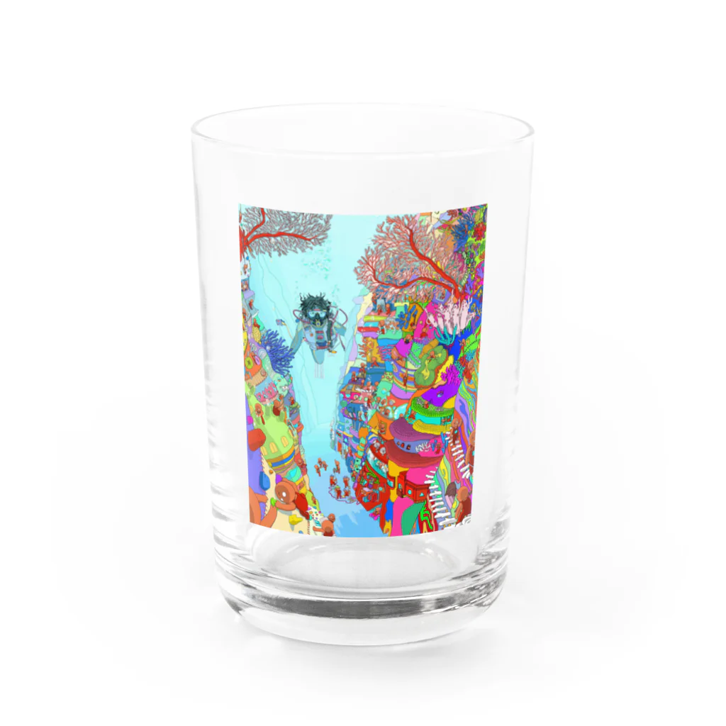 ゲノポンの店のゲノポン Water Glass :front