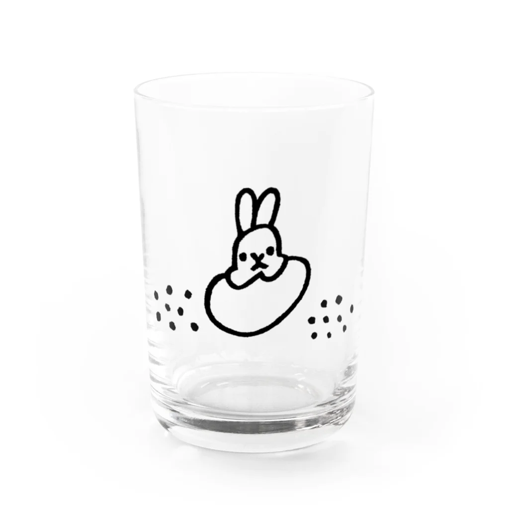 OKDM SHOPのうさぎのイキザマ Water Glass :front