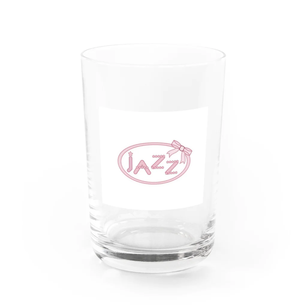 Shiho Naganumaのjazzのロゴを描きました。 Water Glass :front