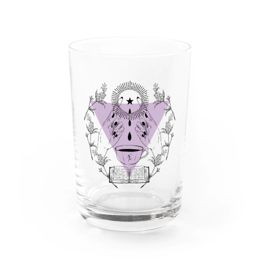 nemunoki paper itemの魔女の庭　魔法の時間 Water Glass :front