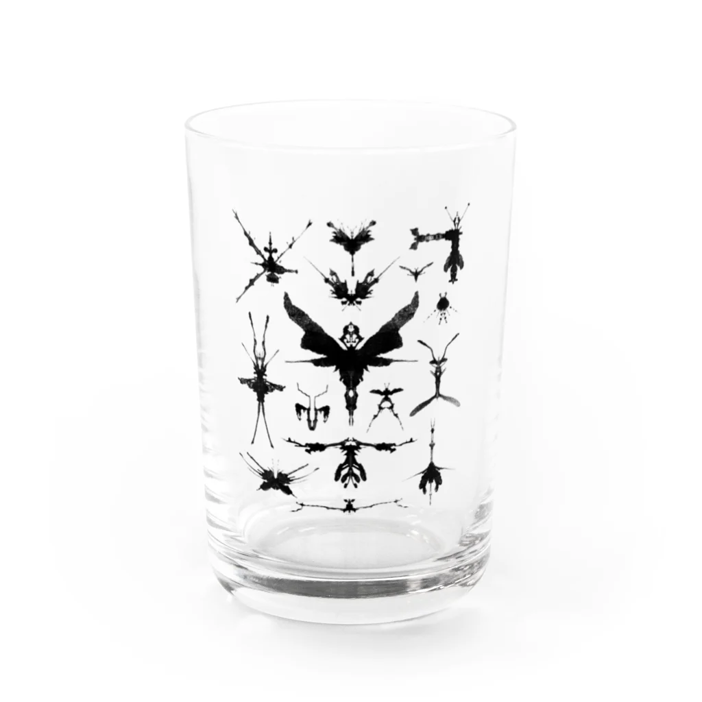 石田 汲の霧蛾夢虫01 Water Glass :front