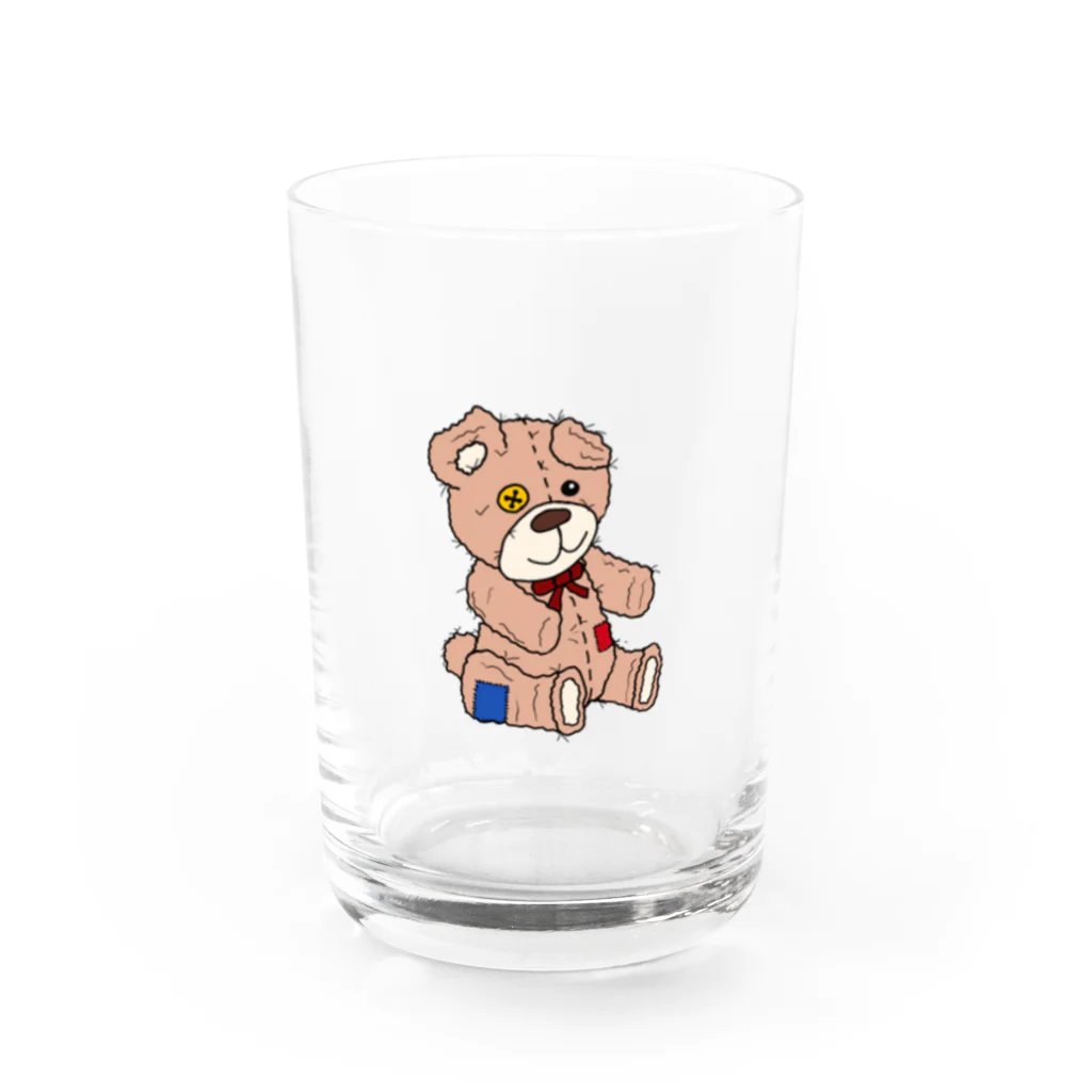 shyness のshyness.bear Water Glass :front