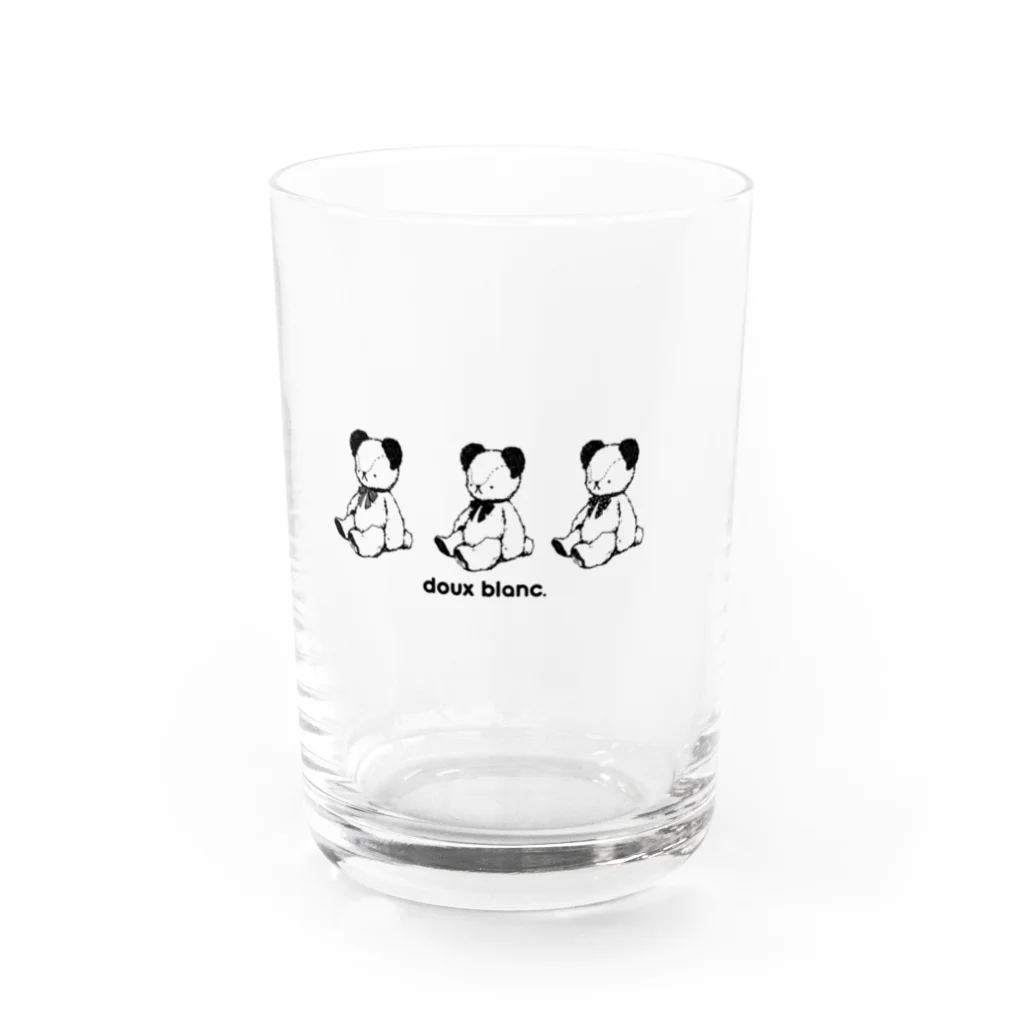 doux blanc.のティノくん　 Water Glass :front