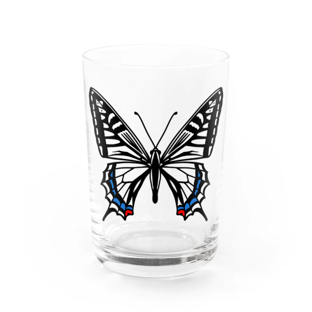 Alba spinaの揚羽蝶 グラス前面