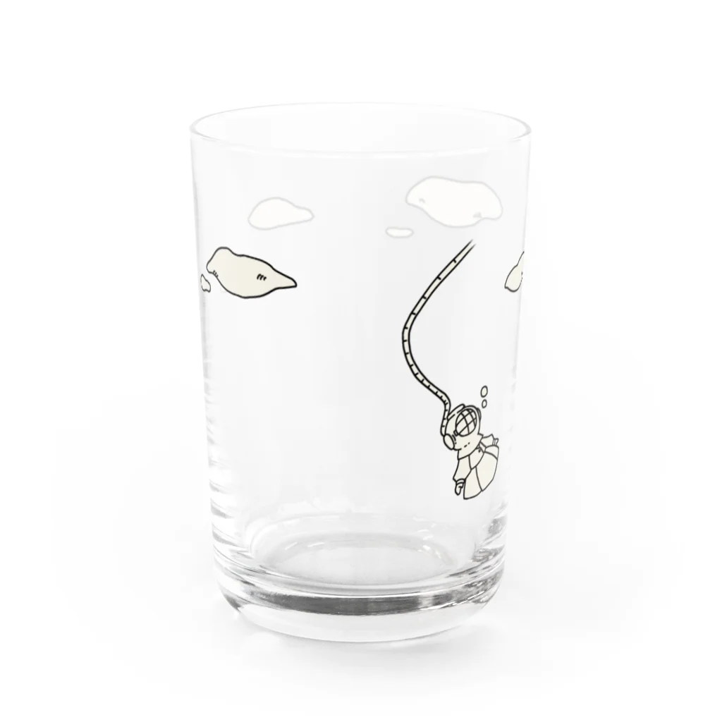 Ashidustryの潜空人形 Water Glass :front