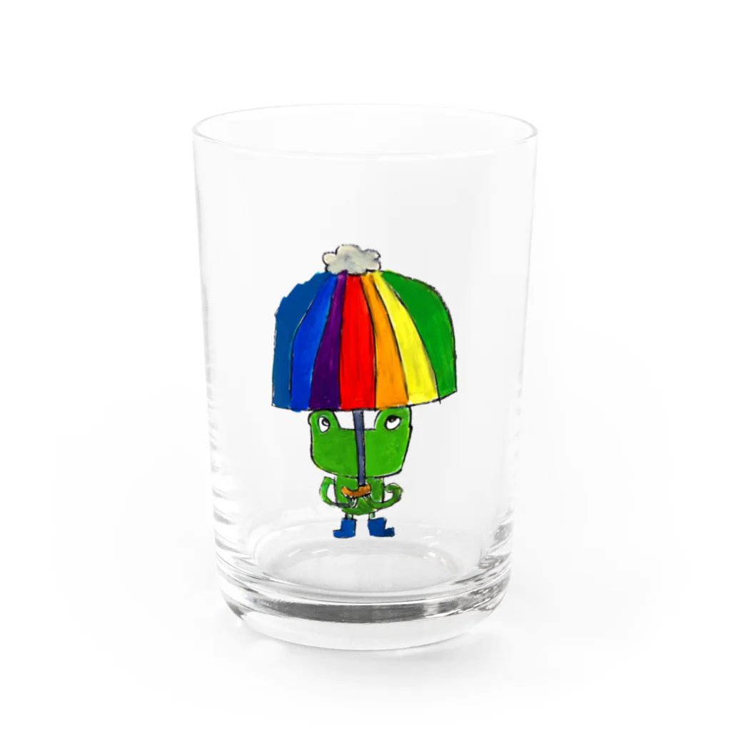 doghouse store｜佐々木勇太のsunny umbrella Water Glass :front