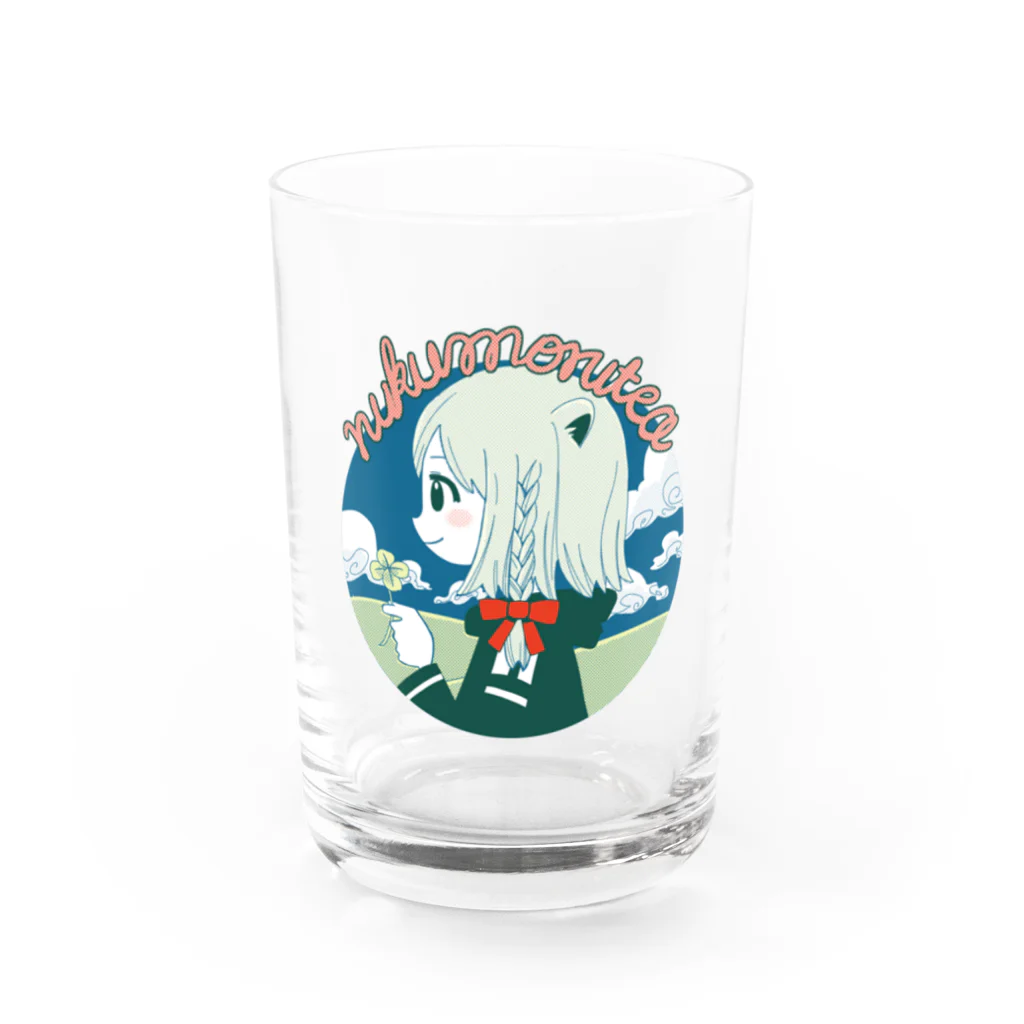 べあたに屋のnukumori-tea Water Glass :front