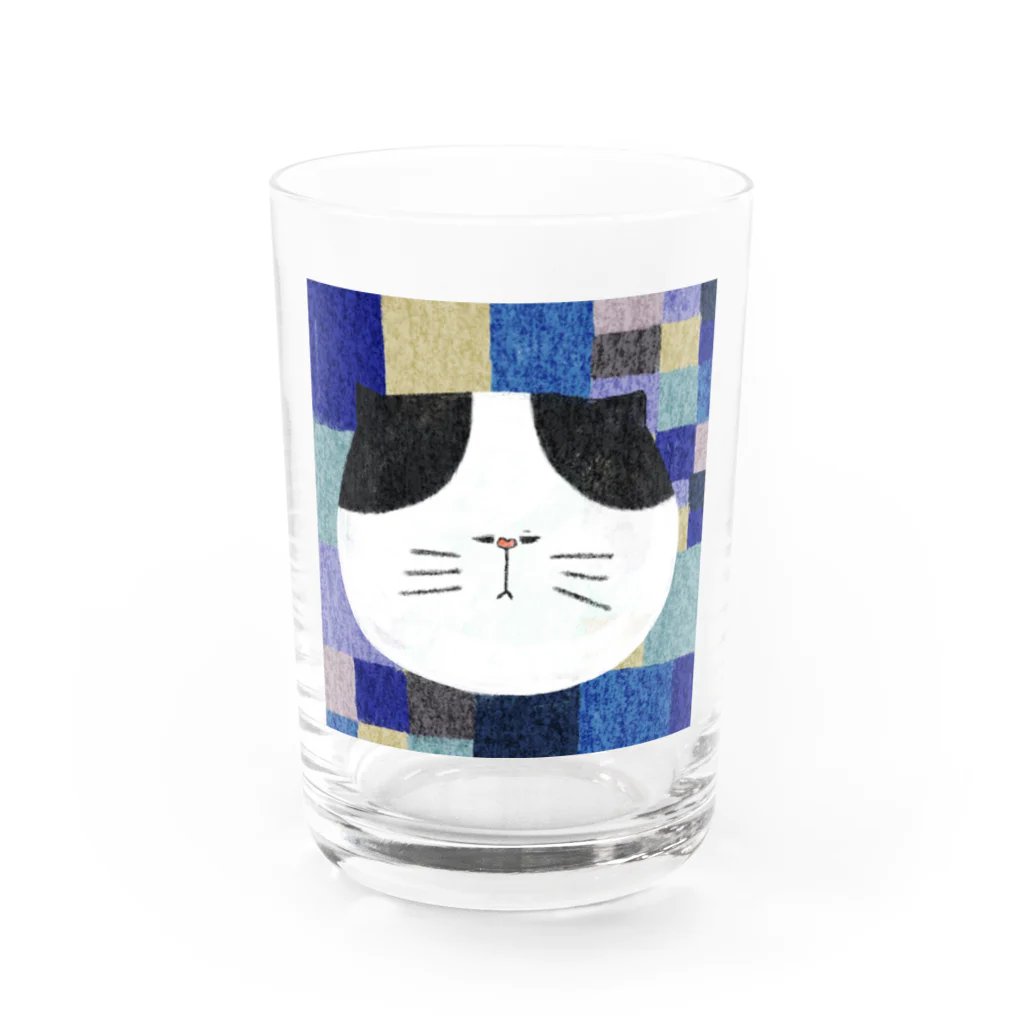 アトリエあおの猫のびっちゃん Water Glass :front