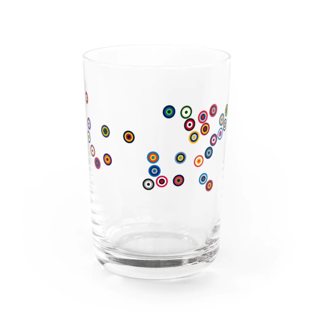 YU's SHOPのNBA map Water Glass :front