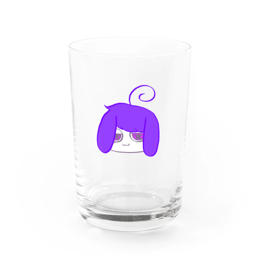 【bkm】のうさこ(紫) Water Glass :front