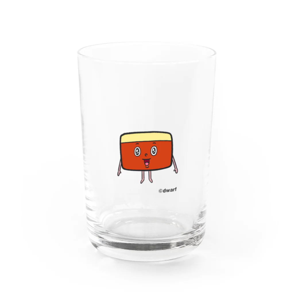 ニクいよっ！カルビくんのカルビくん Water Glass :front