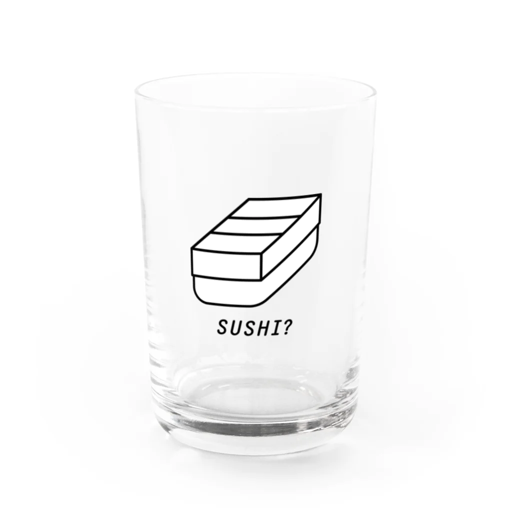 はなうた商店のSUSHI？ グラス前面