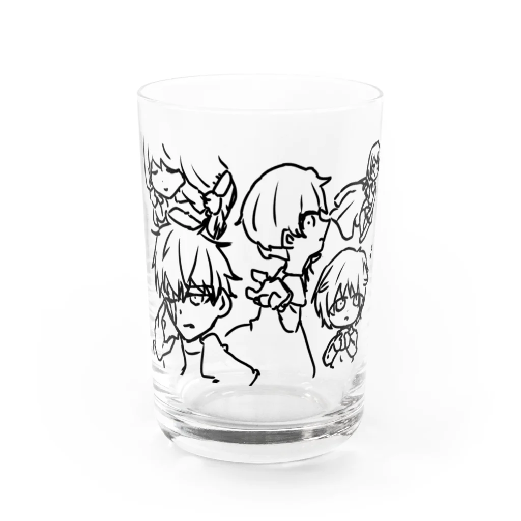 気まぐれだらだらの落書き集 Water Glass :front