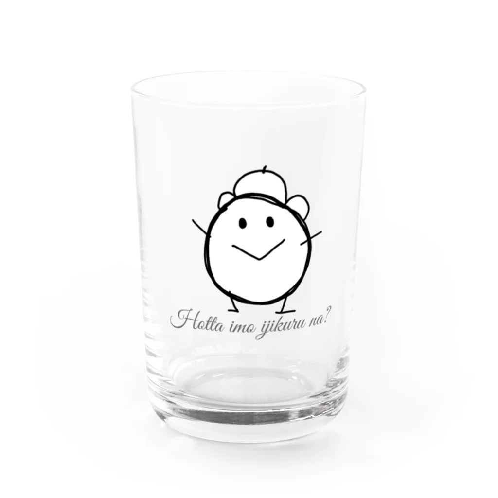 もつ子の今何時？ Water Glass :front