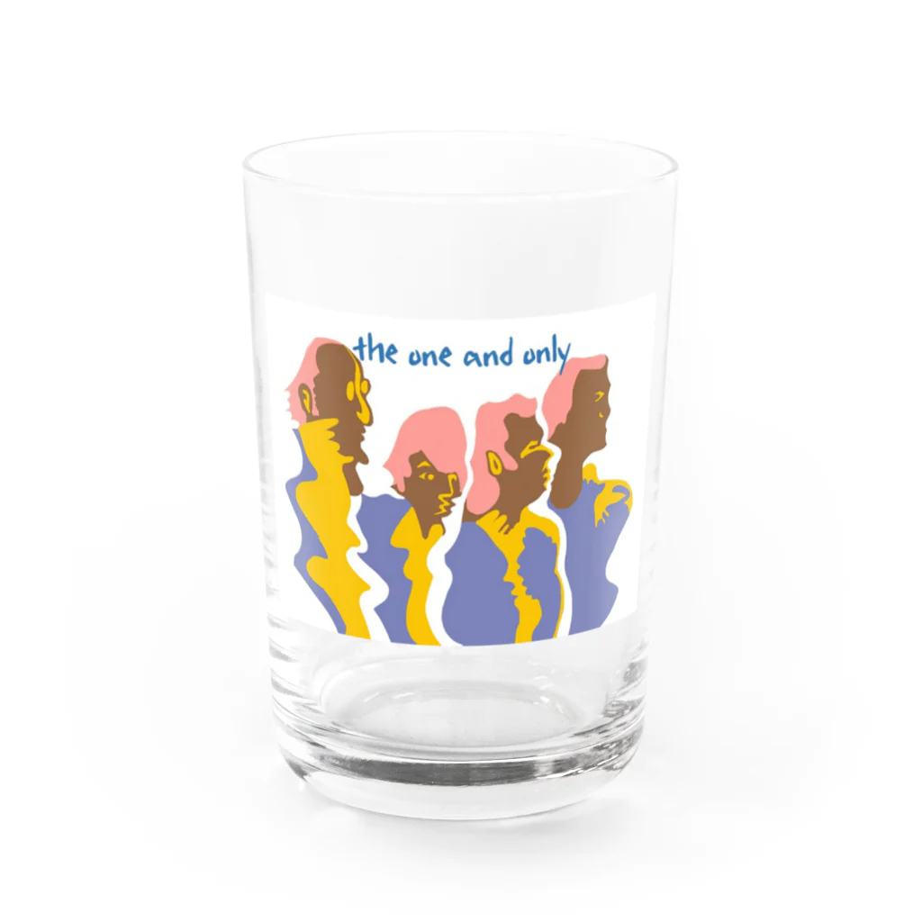 YellowSeed　by　MackPicasso　　のthe one and only Water Glass :front