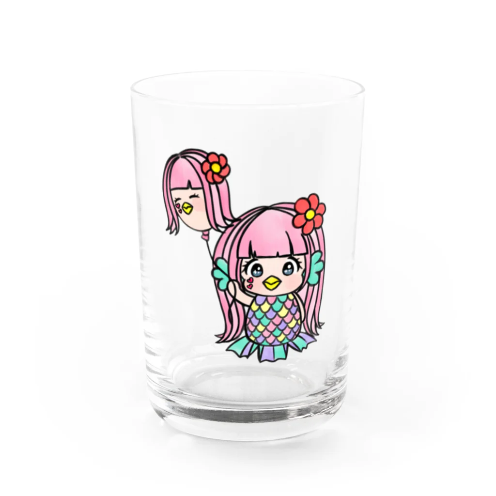 歌うバルーンパフォーマMIHARU✨〜あいことばは『笑顔の魔法』〜😍🎈のミハビエ Water Glass :front