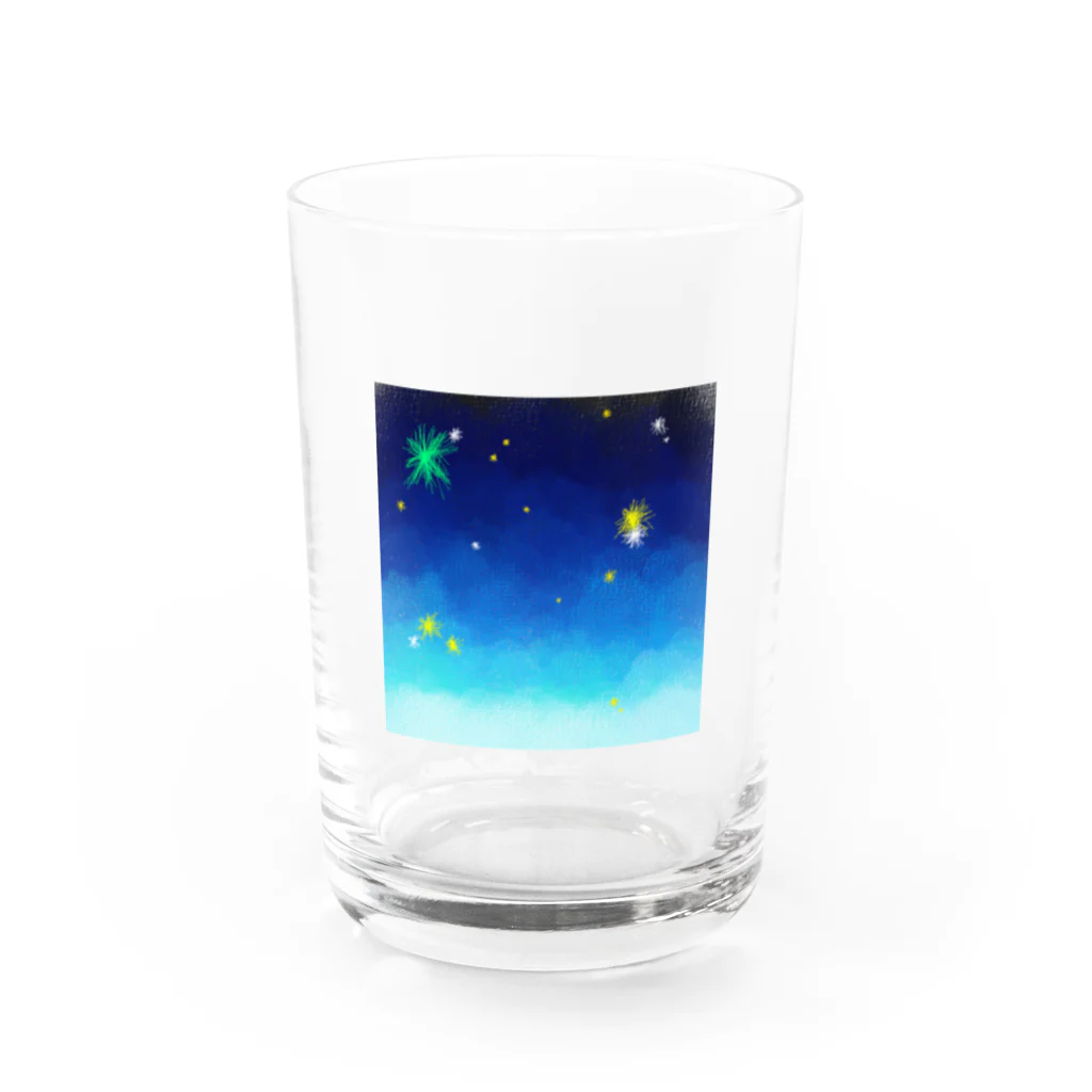 Noise_cityの星空。 Water Glass :front