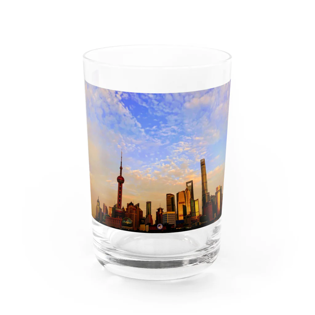 月華のShanghai Style 2019 Water Glass :front