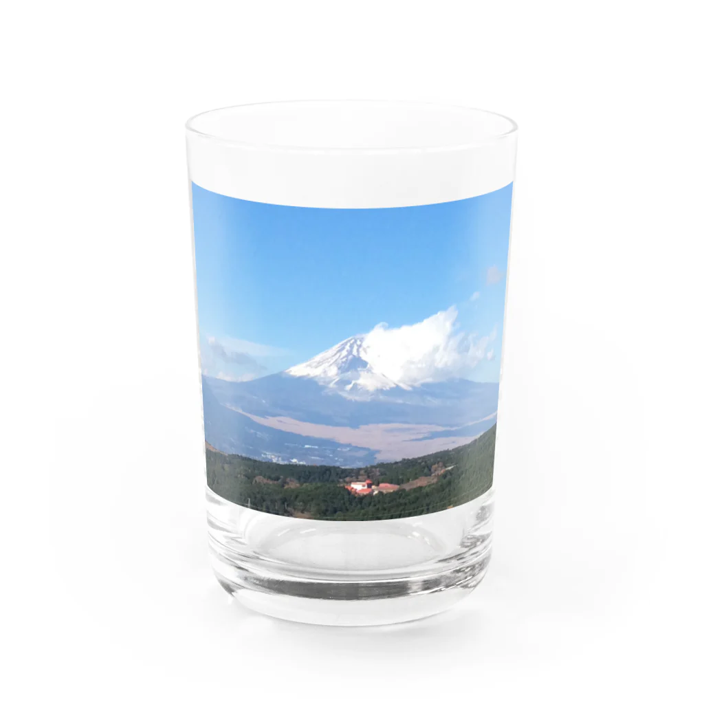 むむむむの富士山 グラス前面