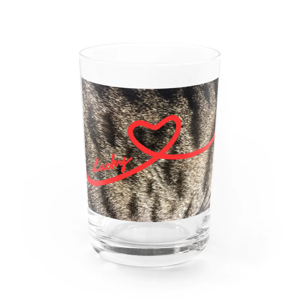 luckynyao2のlucky-heartみっけ！part2 Water Glass :front