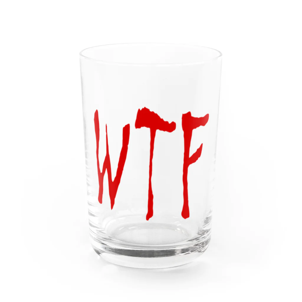 WTFのWTF Water Glass :front