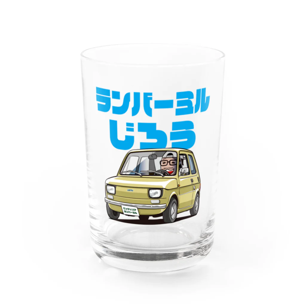 naranaradanのランバーミルじろう Water Glass :front