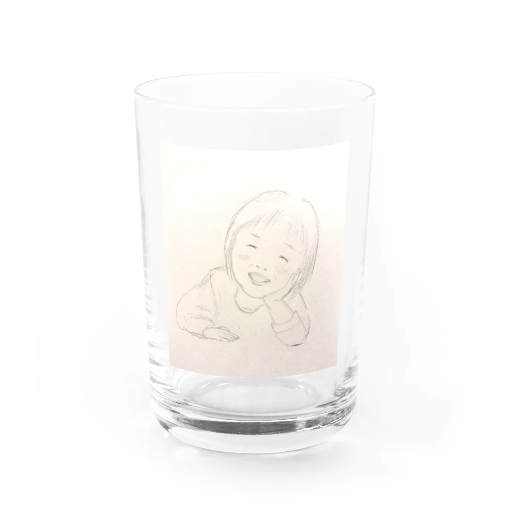 mofumofuのかわいい子どもアイテム Water Glass :front