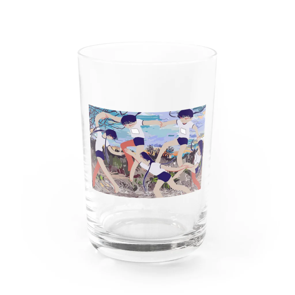 rice1350のダンス Water Glass :front