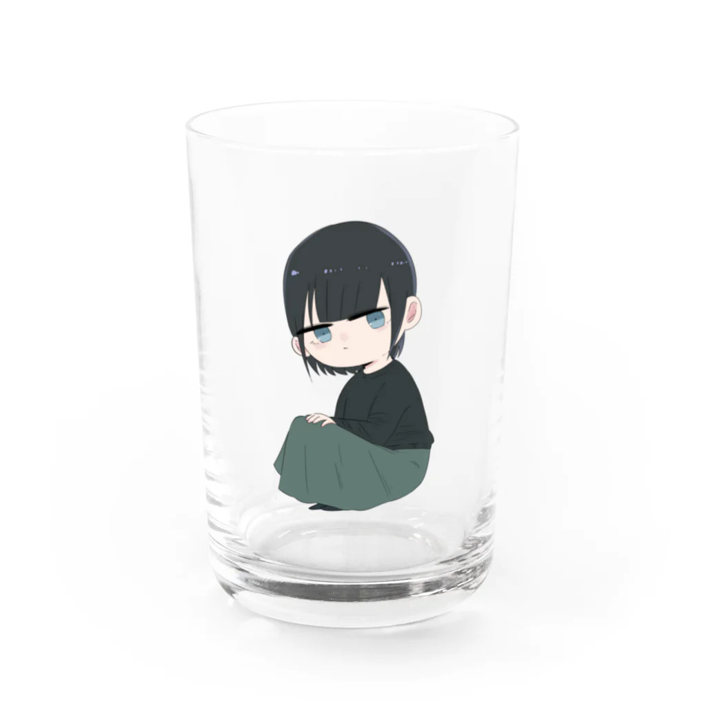 さくらの病み美ちゃん Water Glass :front