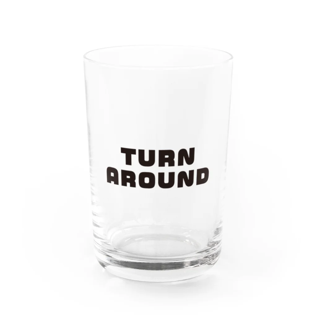 繊細ぼっちのTURN　AROUND Water Glass :front