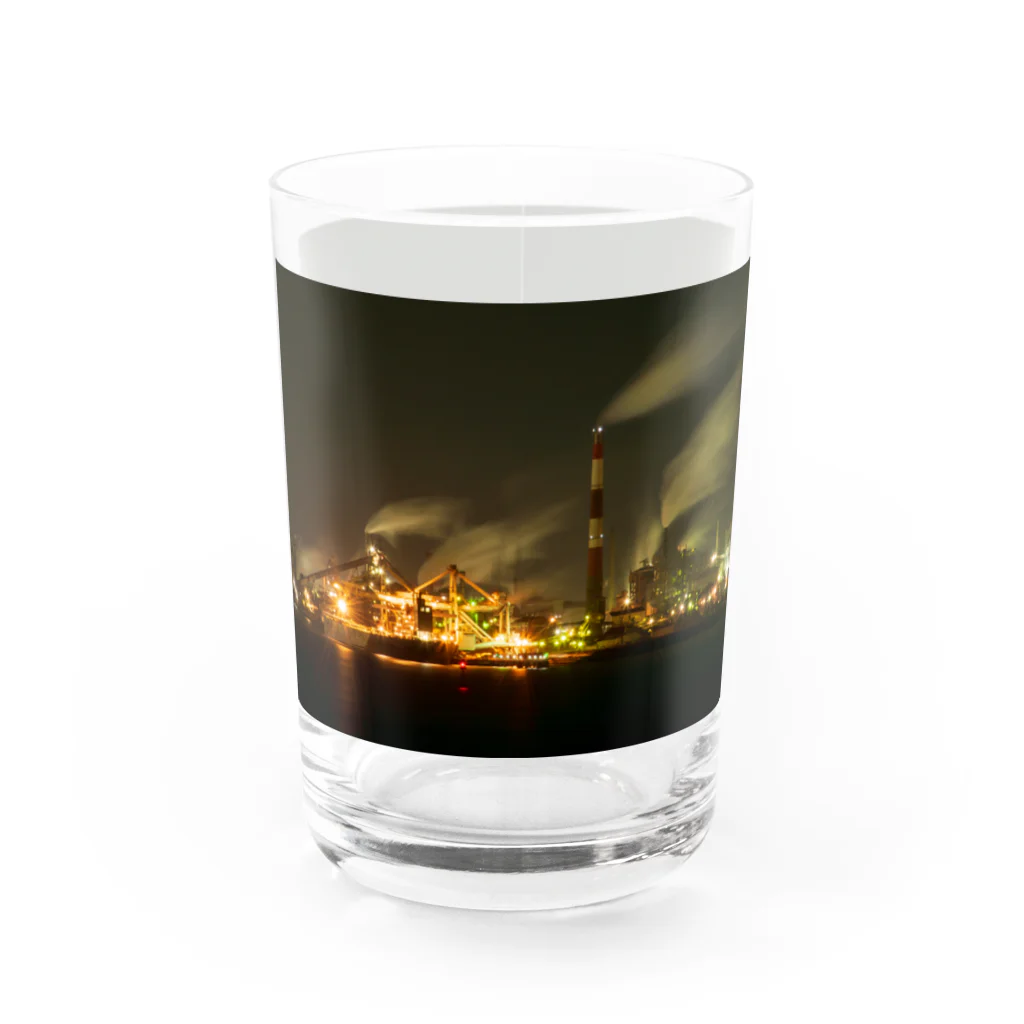 つばさ@フォトグラファーの工場夜景2 Water Glass :front