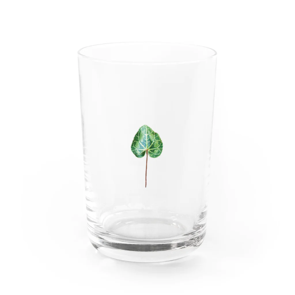 Po_Po_Factoryの育ててるプランターに生えてた草木 Water Glass :front