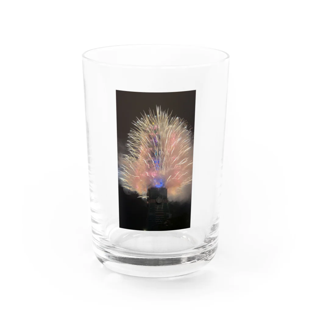 DIABOLOの台北101 年越し花火 Water Glass :front