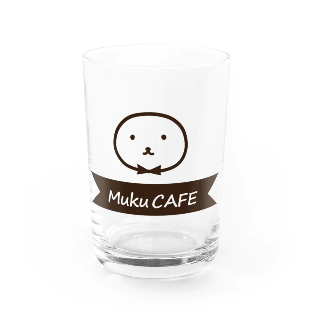 むくむく工房のMUKU CAFE グラス前面