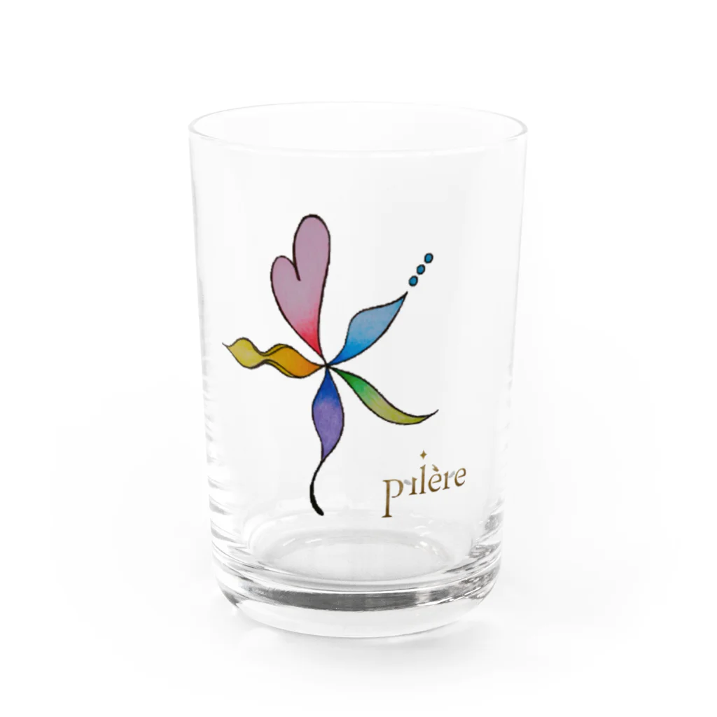  prièreのありのまま Water Glass :front