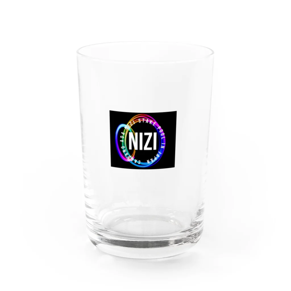 Cardano ADA Nizi Stake PoolのNIZI Water Glass :front