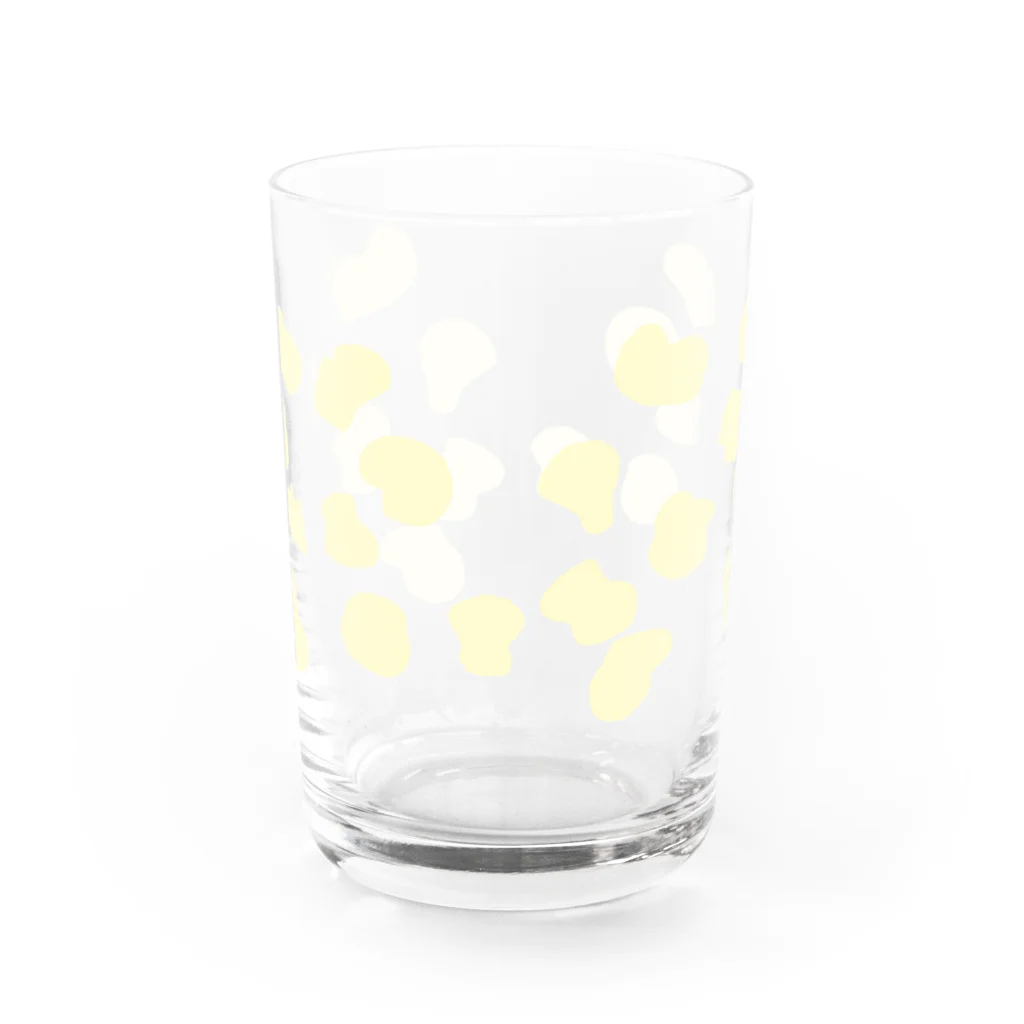 はちおうじ　にっきの牛乳を注ぐとウシになるやつ(バナナウユ)  Water Glass :front