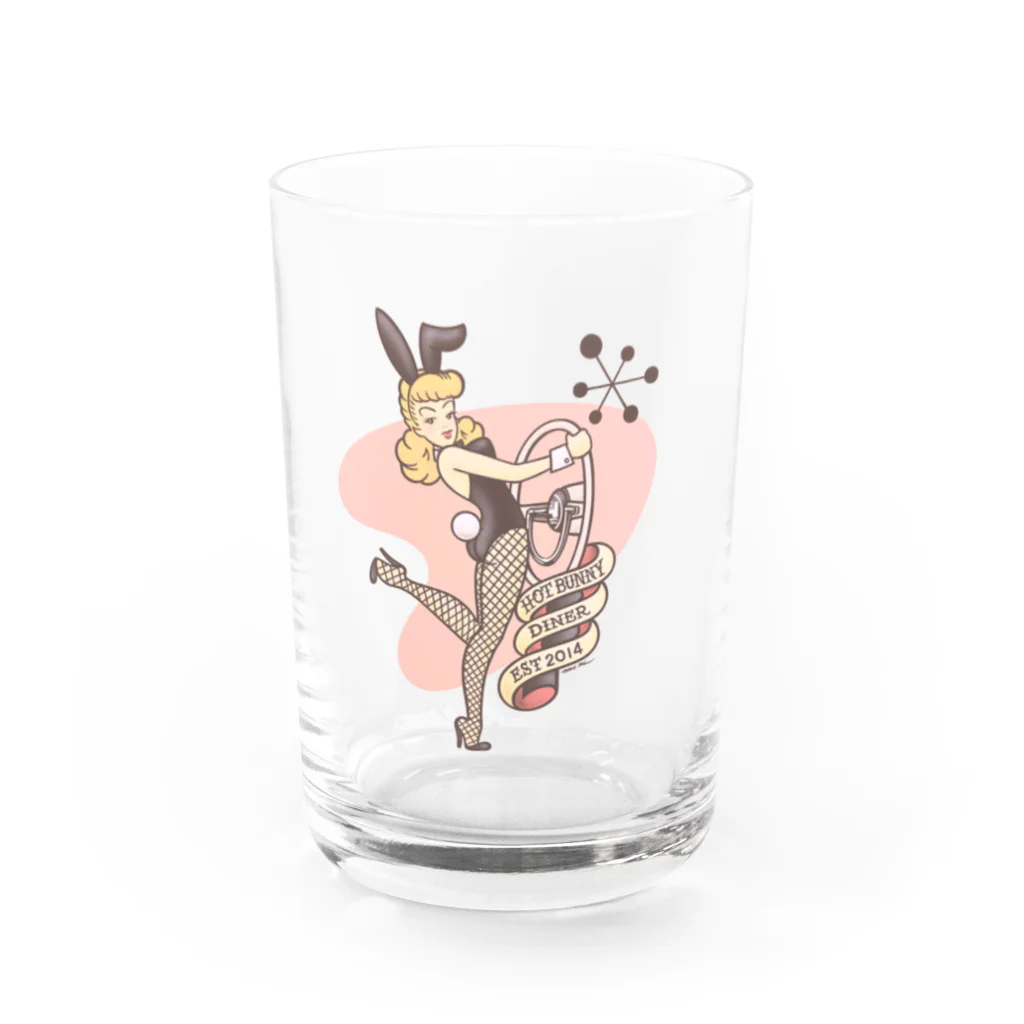 HOT BUNNY のバニーちゃん　小物 Water Glass :front