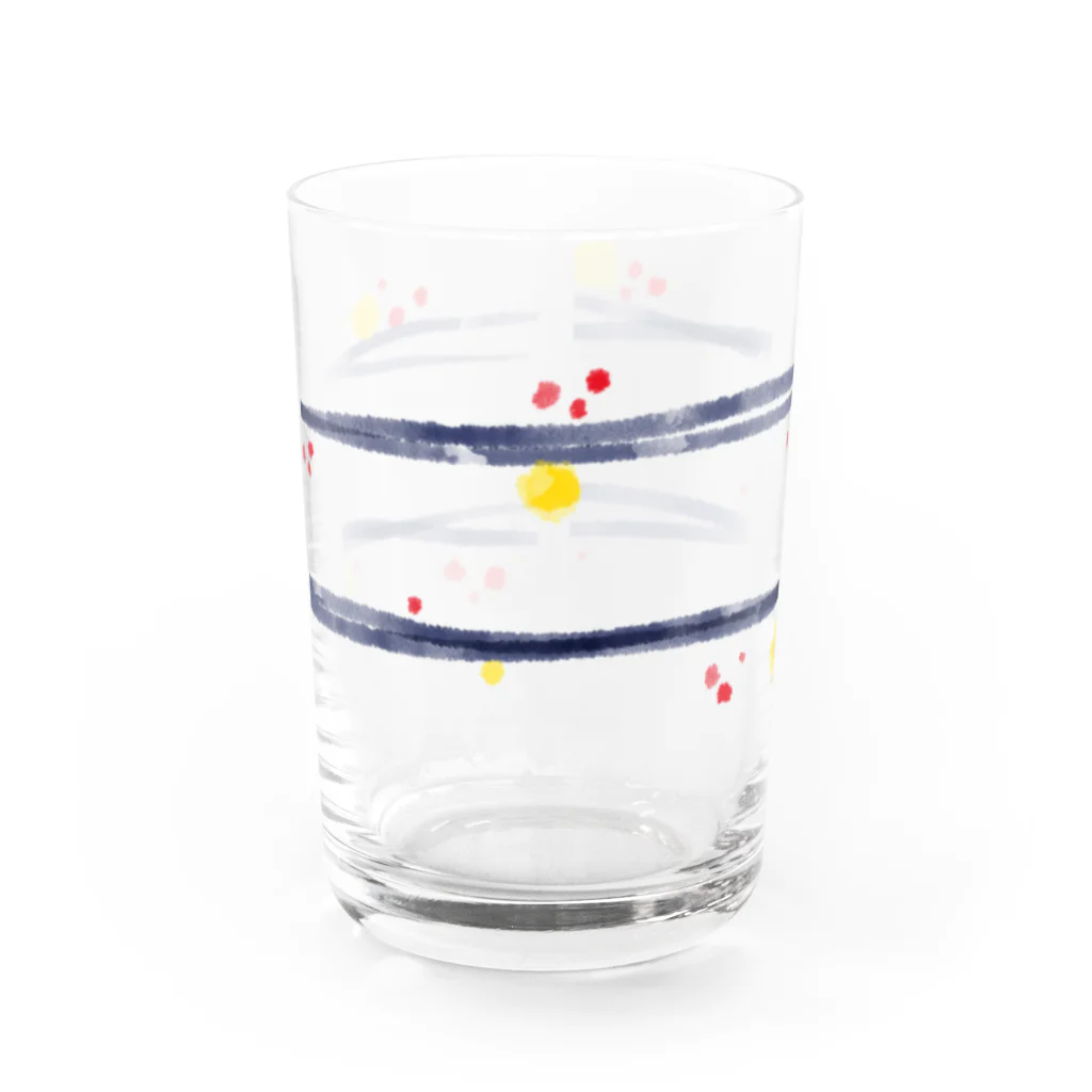 Lucieの蛍と夜 Water Glass :front