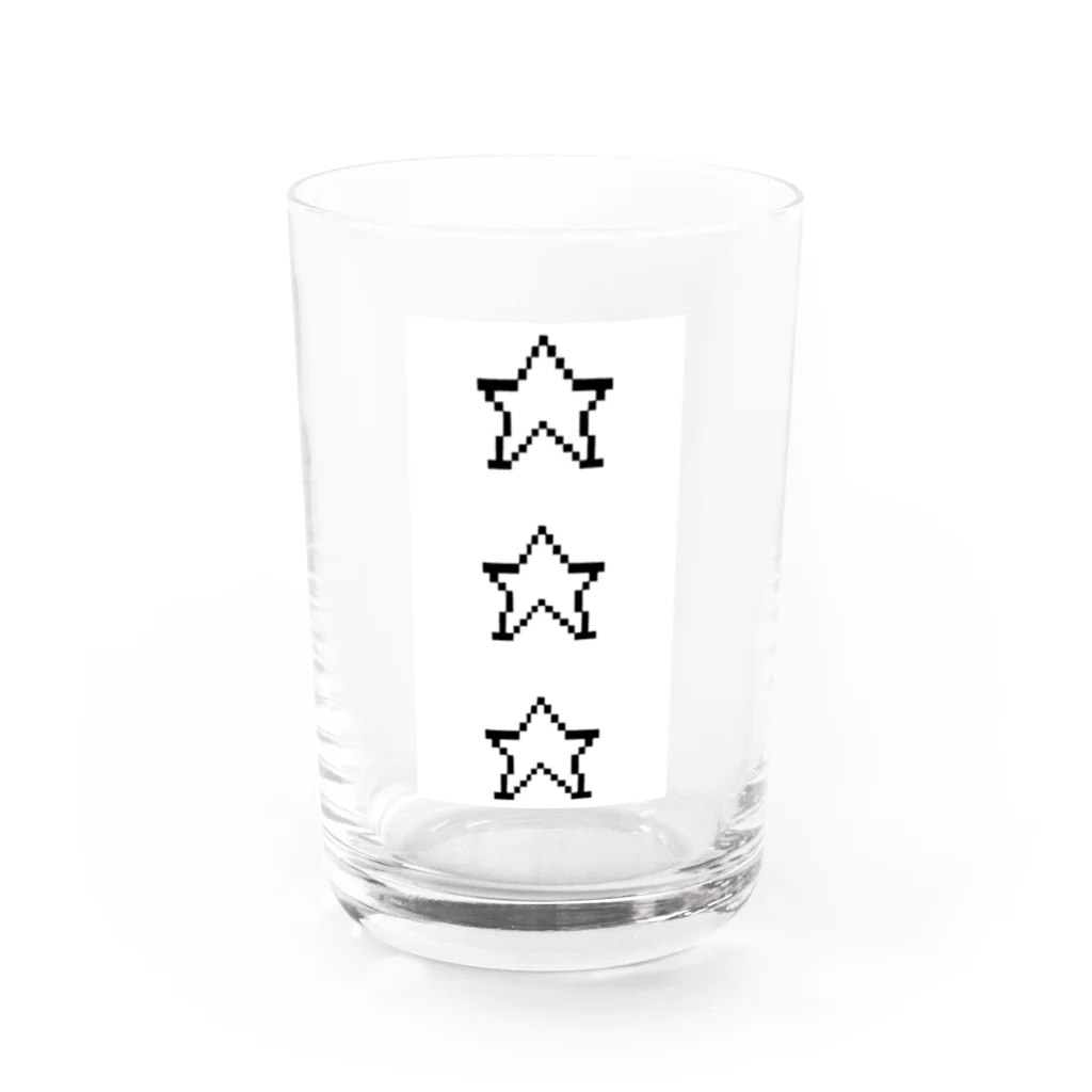 ishiokaの☆ドット Water Glass :front