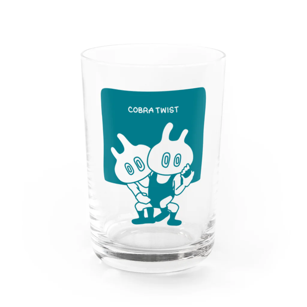 LUCHAのCobraTwist Water Glass :front