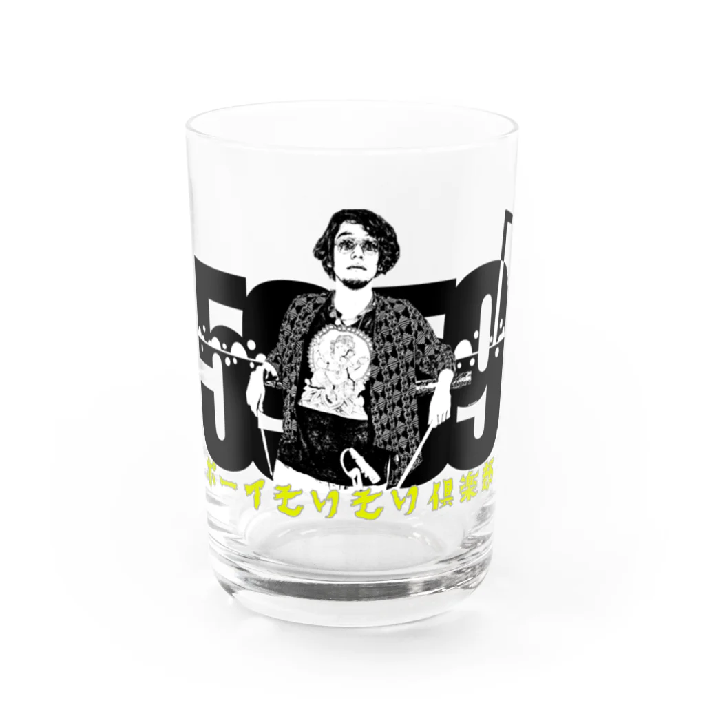 ジュースごくごく倶楽部の単推し！私はポーイそりそり倶楽部よ！ Water Glass :front