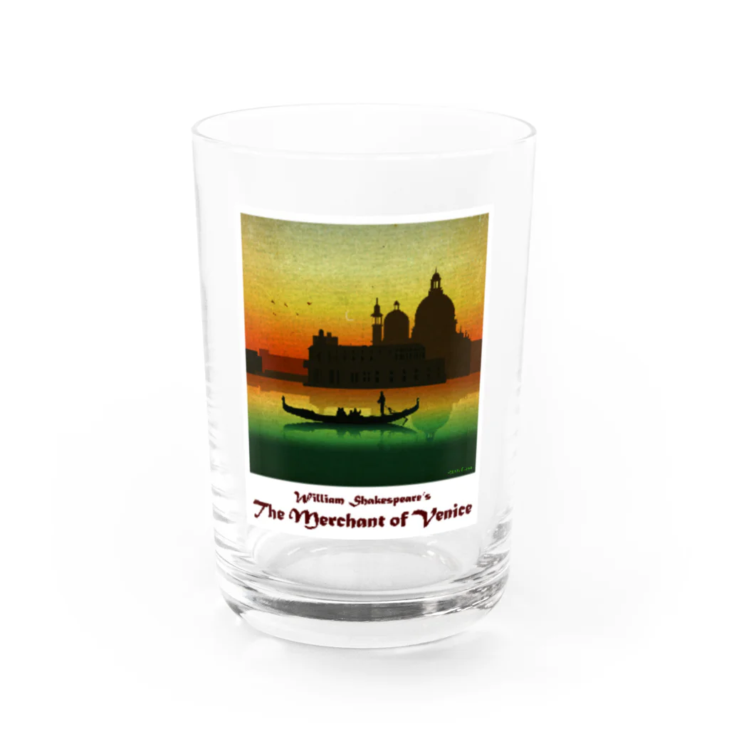 studio applauseのThe Merchant of Venice -ヴェニスの商人- Water Glass :front