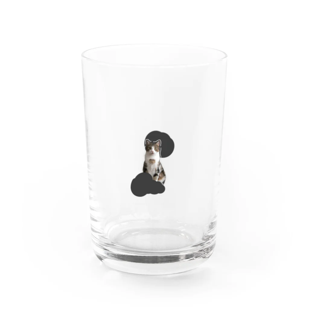 犀（ナビ）のバロン！ Water Glass :front