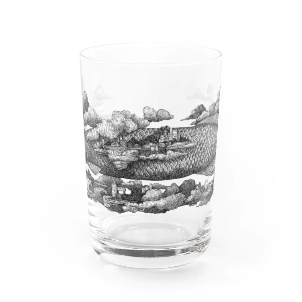 西本百合の午後の風景 Water Glass :front