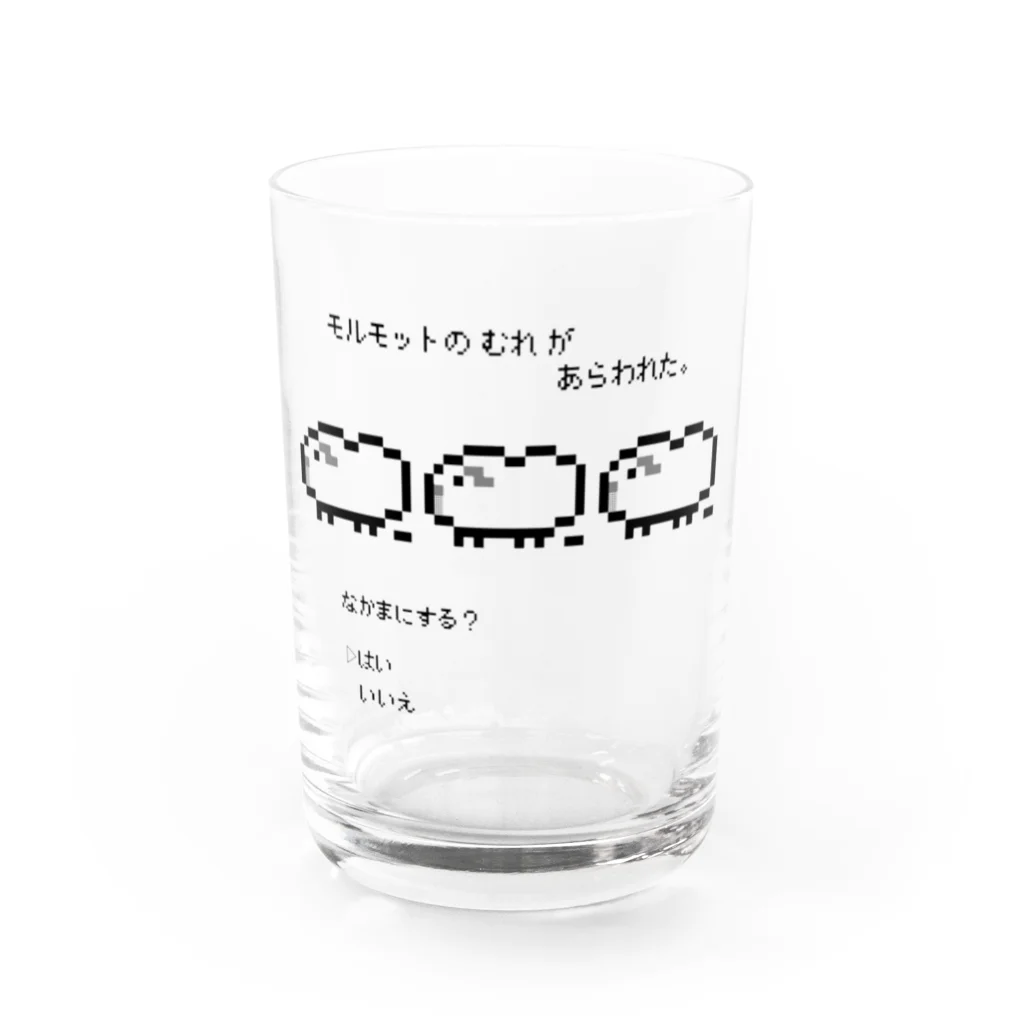 もんぺ＋MORPHEUSのモルモットのむれがあらわれた。なかまにする？Ver. Water Glass :front