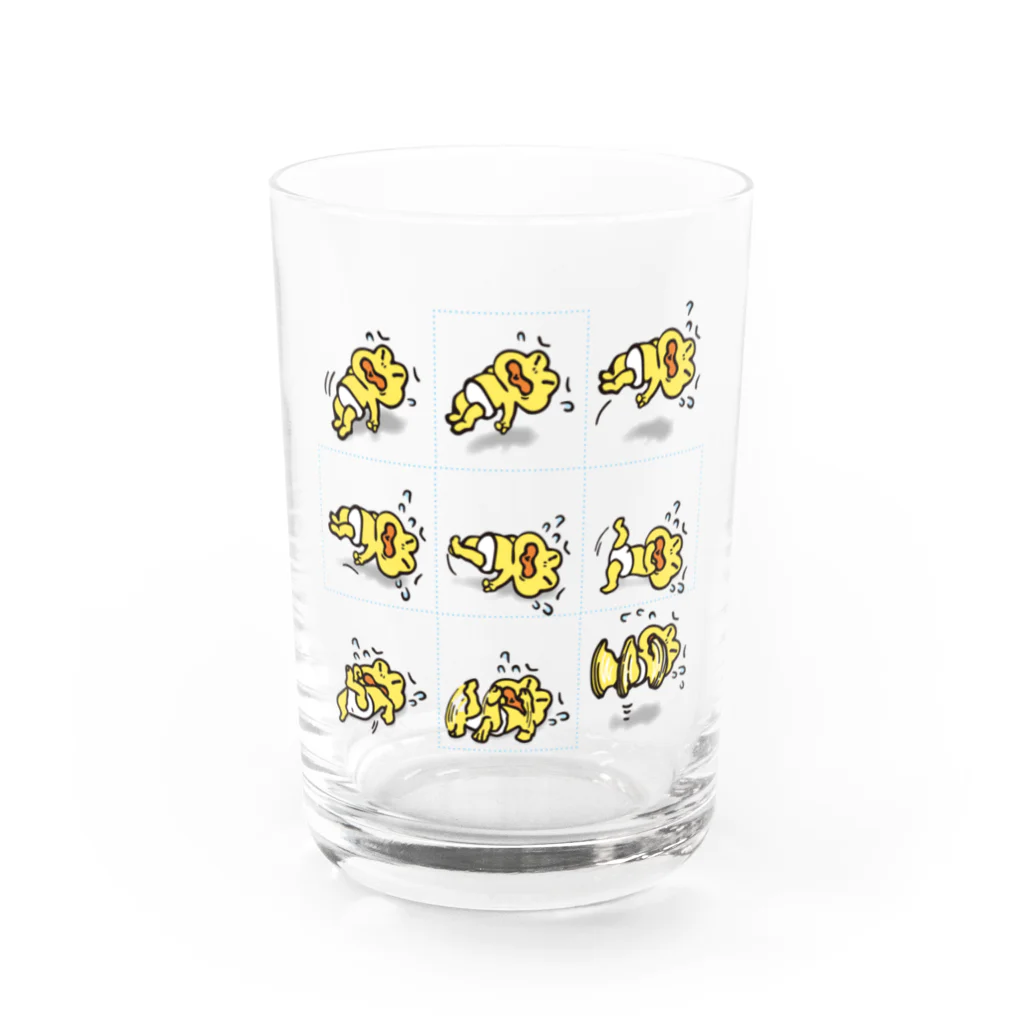 けろすてぃんのえびぞりイヤイヤまん3号 Water Glass :front